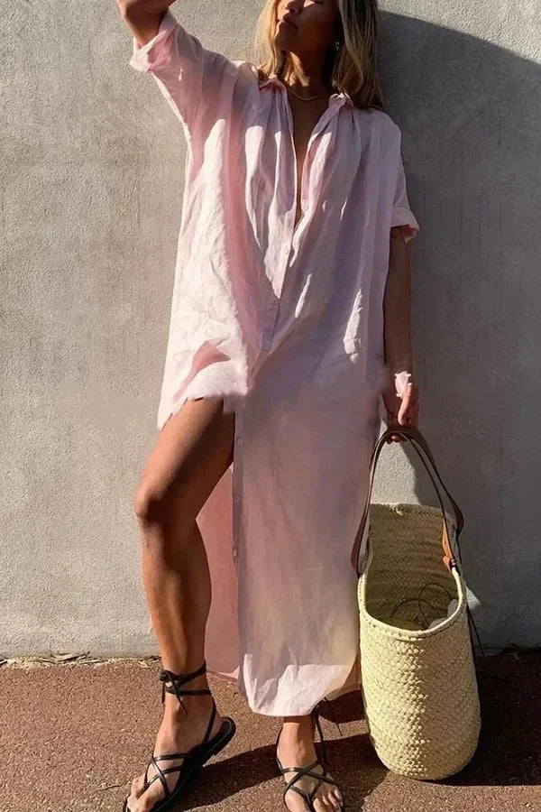 Linen Spring Dress