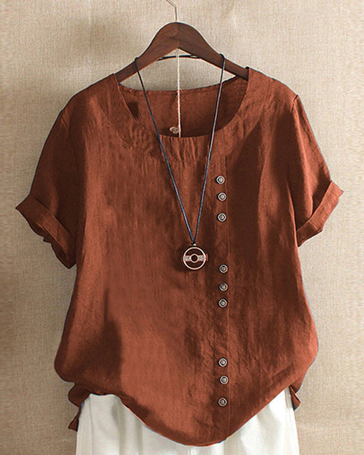 Women's Short Sleeve Blouse