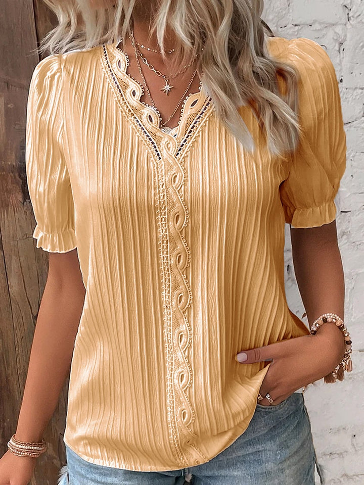 Elegant V-Neck Shirt for Women