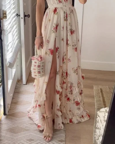 Elegant Floral Dress