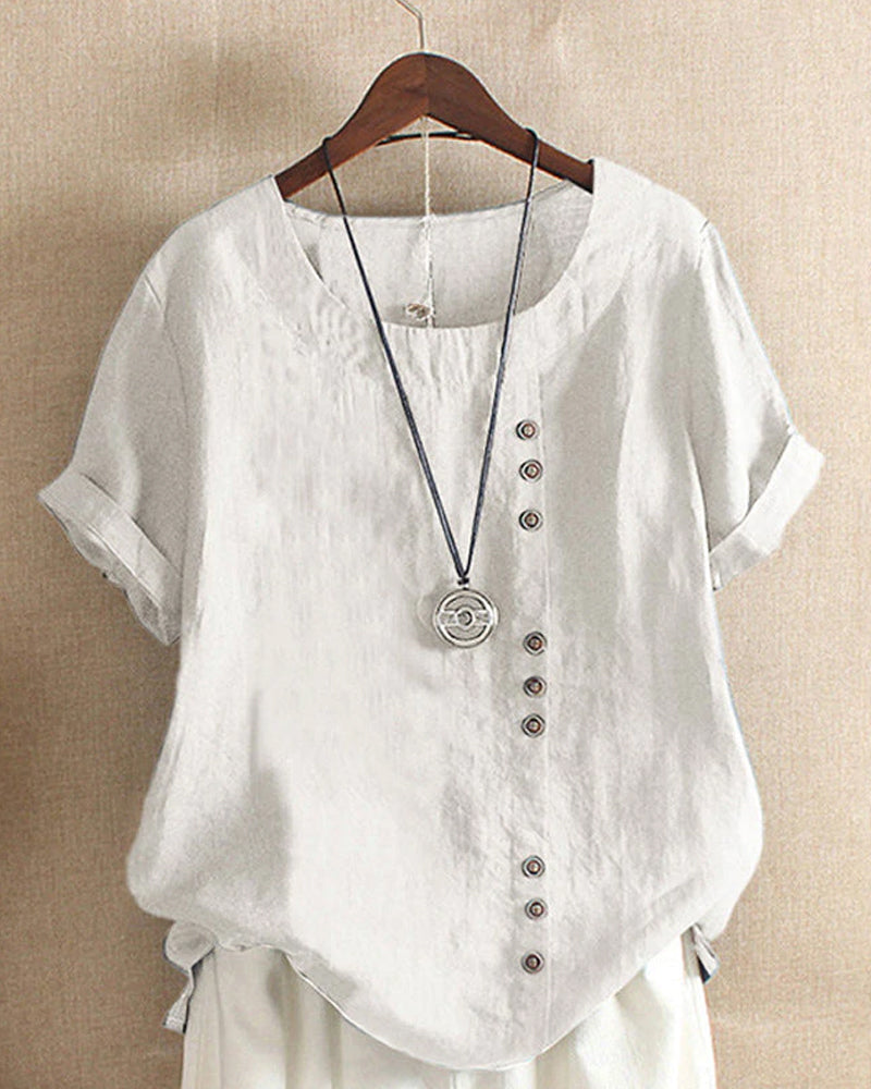 Women's Short Sleeve Blouse