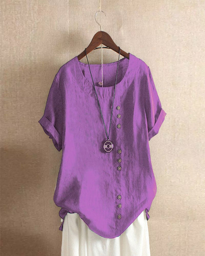 Women's Short Sleeve Blouse