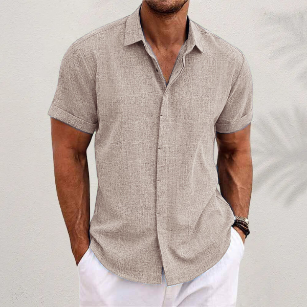 Cotton-Linen Shirt for Men