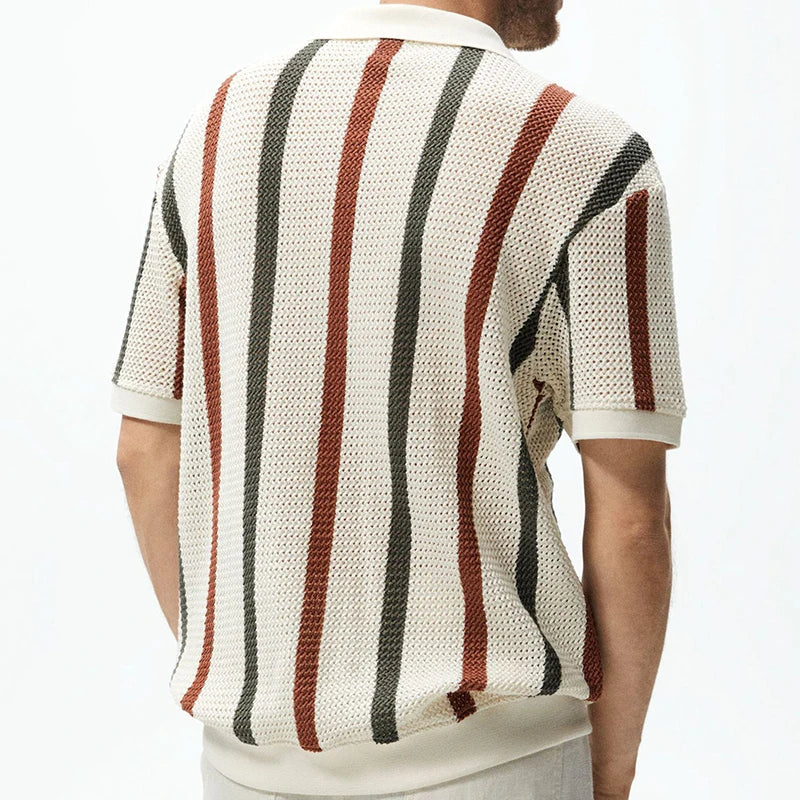 Kurt | Stylish Striped Polo