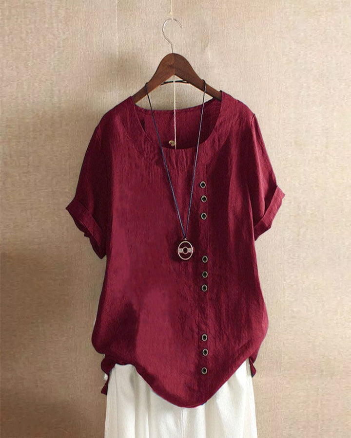 Women's Short Sleeve Blouse