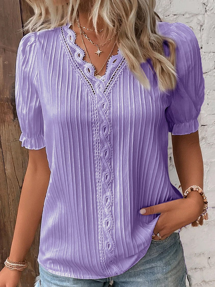 Elegant V-Neck Shirt for Women