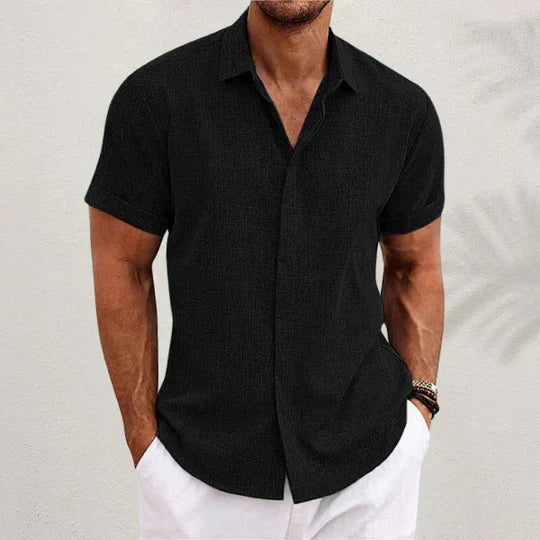 Cotton-Linen Shirt for Men